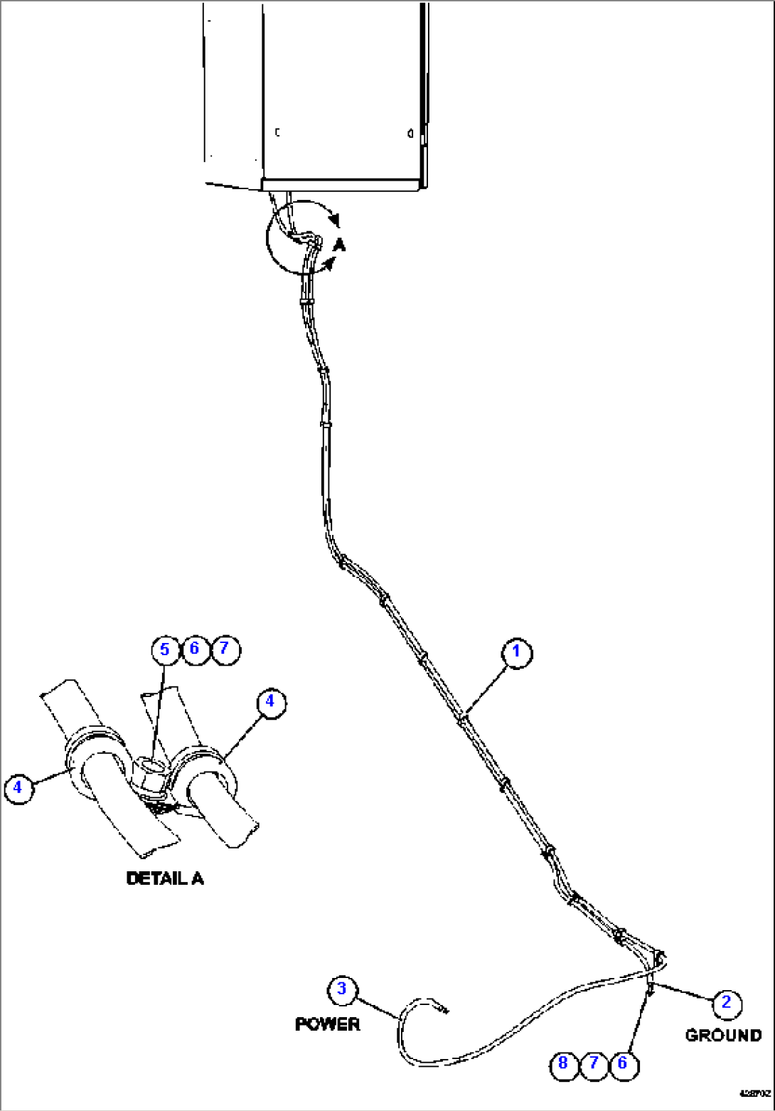 AUXILIARY CONTROL CABINET POWER WIRING