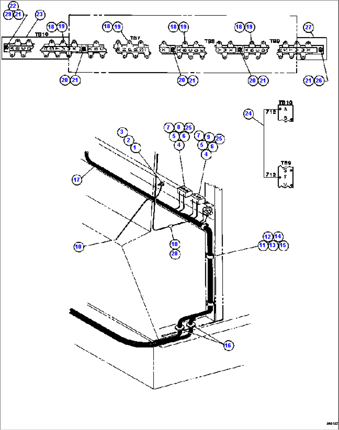 LEFT DECK WIRING INSTALLATION 3/3