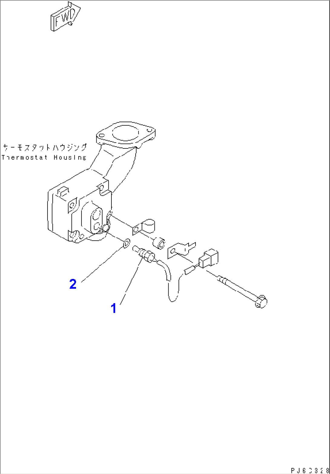 WATER TEMPERATURE SENSOR