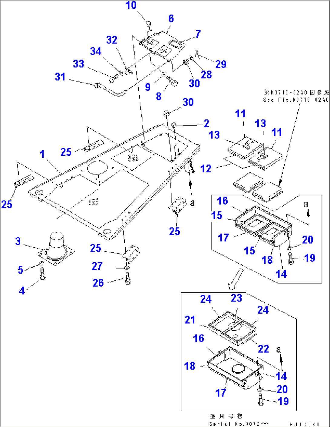 ENGINE HOOD (WITH CAB)(#3034-4000)