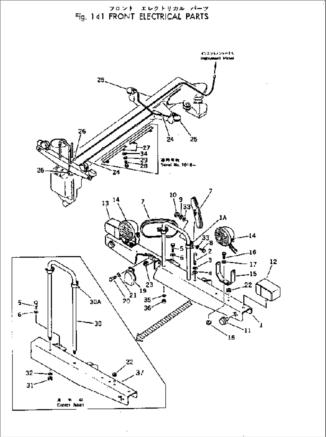 ELECTRICAL SYSTEM (FRONT)