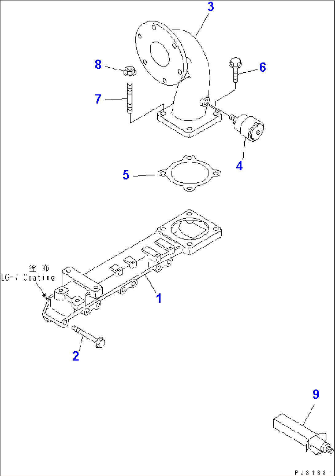 AIR INTAKE MANIFOLD AND CONNECTION(#19778-27794)