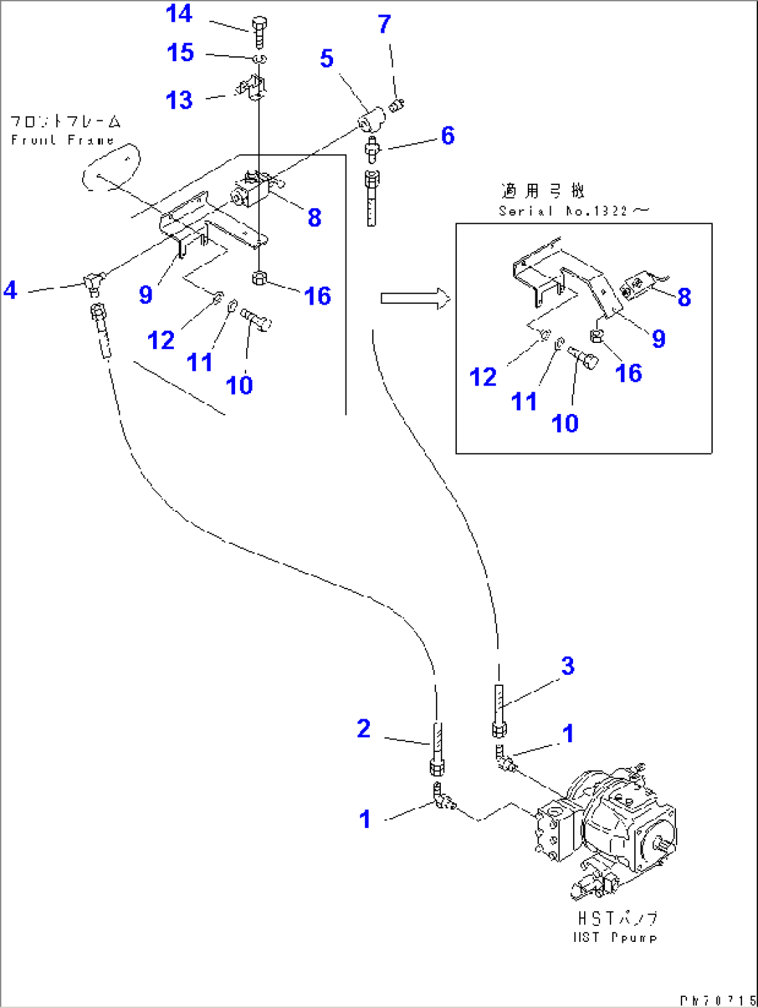 HYDRAULIC PIPING (BYPASS VALVE LINE)