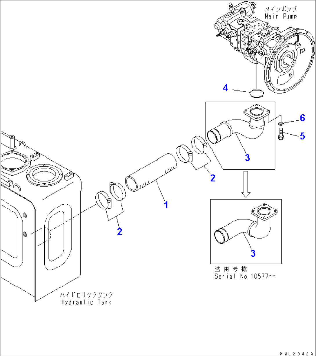 SUCTION LINE(#10022-)