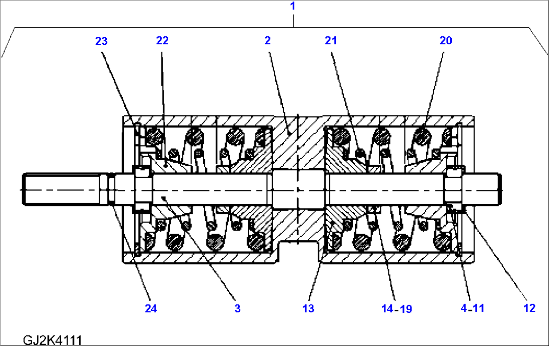 AXIAL PISTON PUMP, WITH SPEED CONTROL