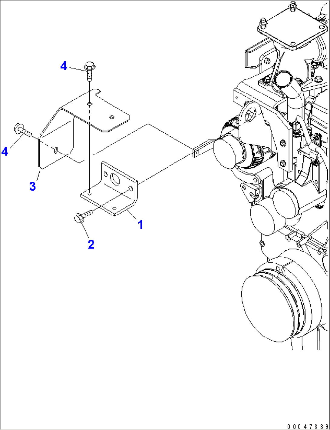 ALTERNATOR COVER (FOR 60A ALTERNATOR)(#26500067-)