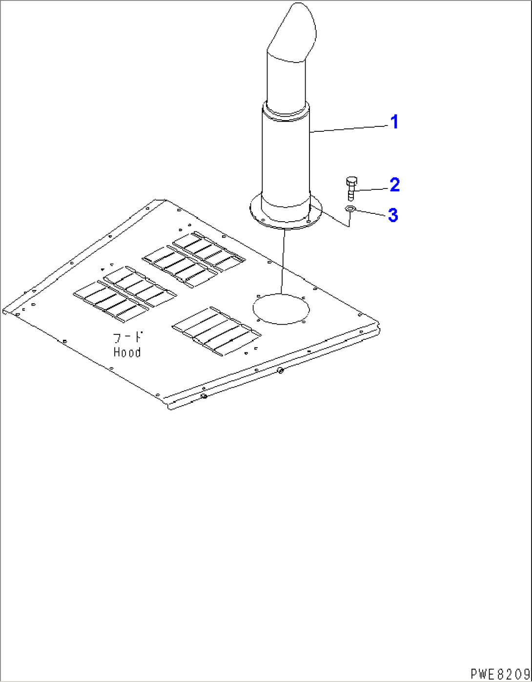 EXHAUST SYSTEM (RUST PROOF SPEC.)