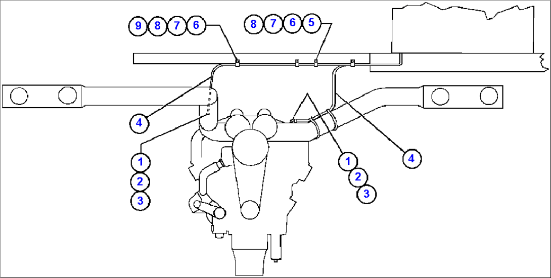 AIR CLEANER SVC INDICATOR PIPING & INSTL