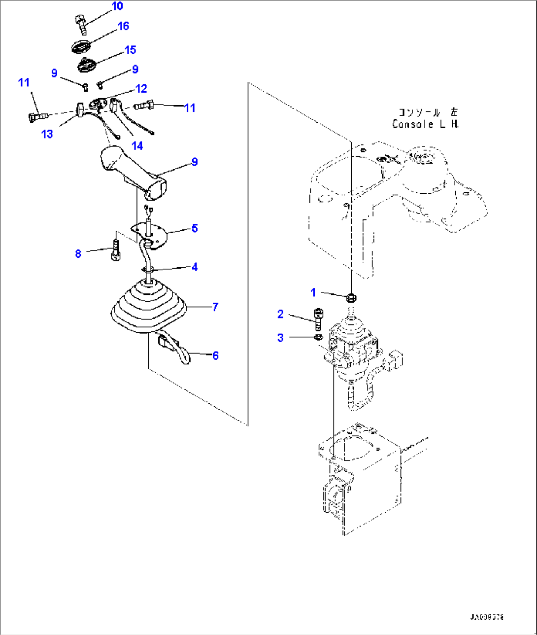 Cab, Steering, Gear Shift Lever (#80179-)