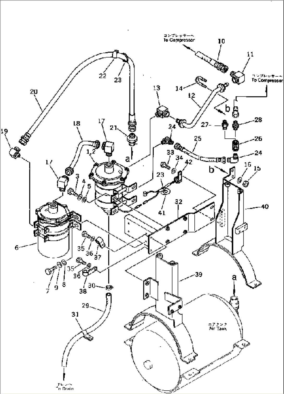 AIR PIPING (AIR DRYER LINE)