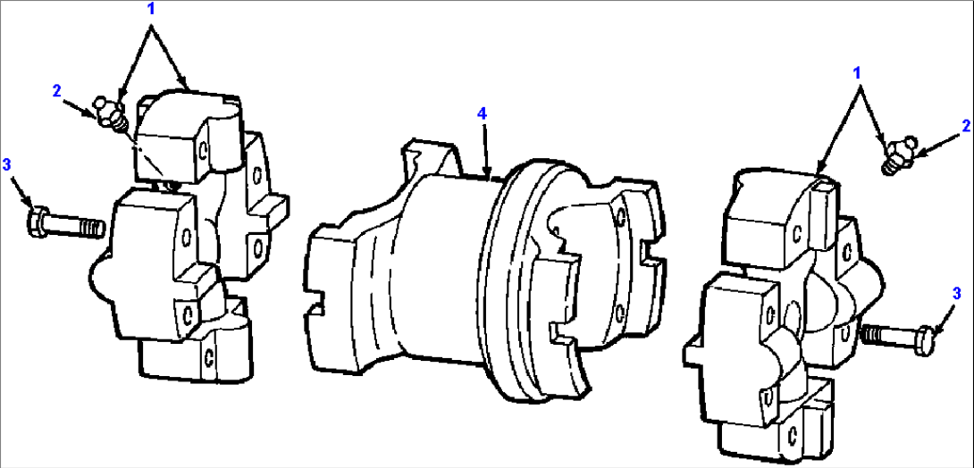 DRIVE SHAFT TRANSMISSION TO REAR AXLE - MECHANICS (515C/515CH)