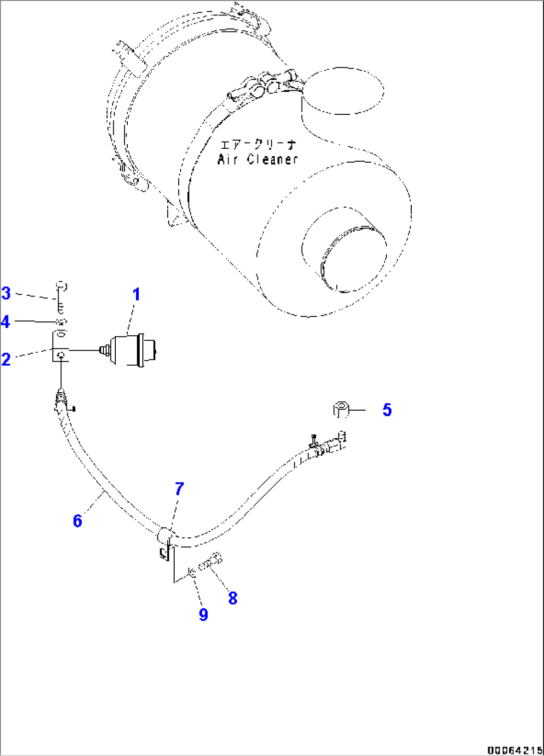 Engine Wiring Harness, Dust Indicator (#75750-)