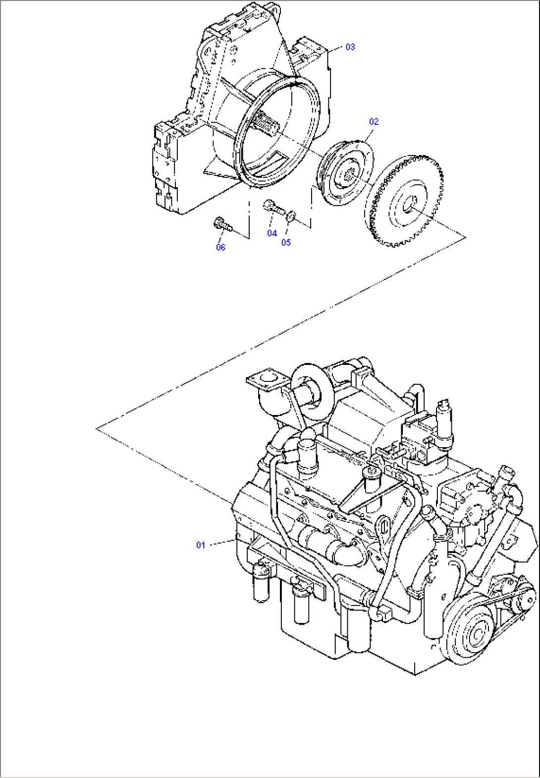 Drive Arrangement (Cat.-Engine)