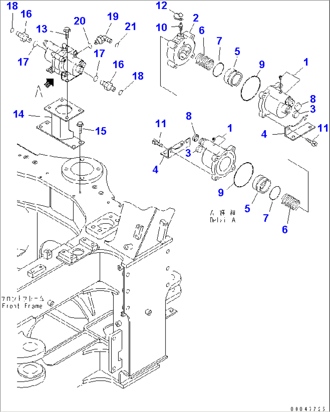 BRAKE PIPING (PARKING VALVE HOSE CLAMP)(#2001-)