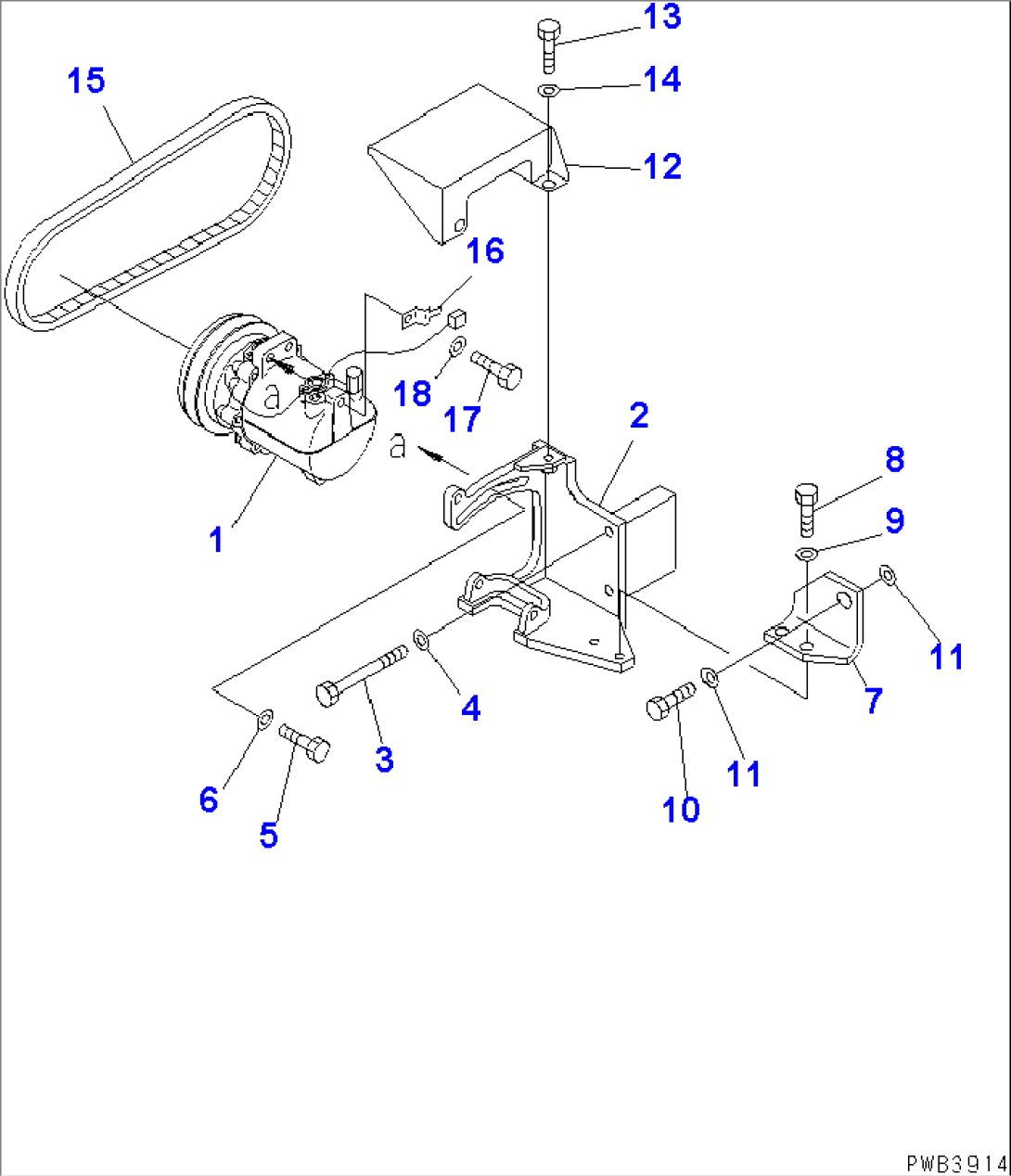 COMPRESSOR RELATED PARTS (AIR CONDITIONER)(#15042-15045)