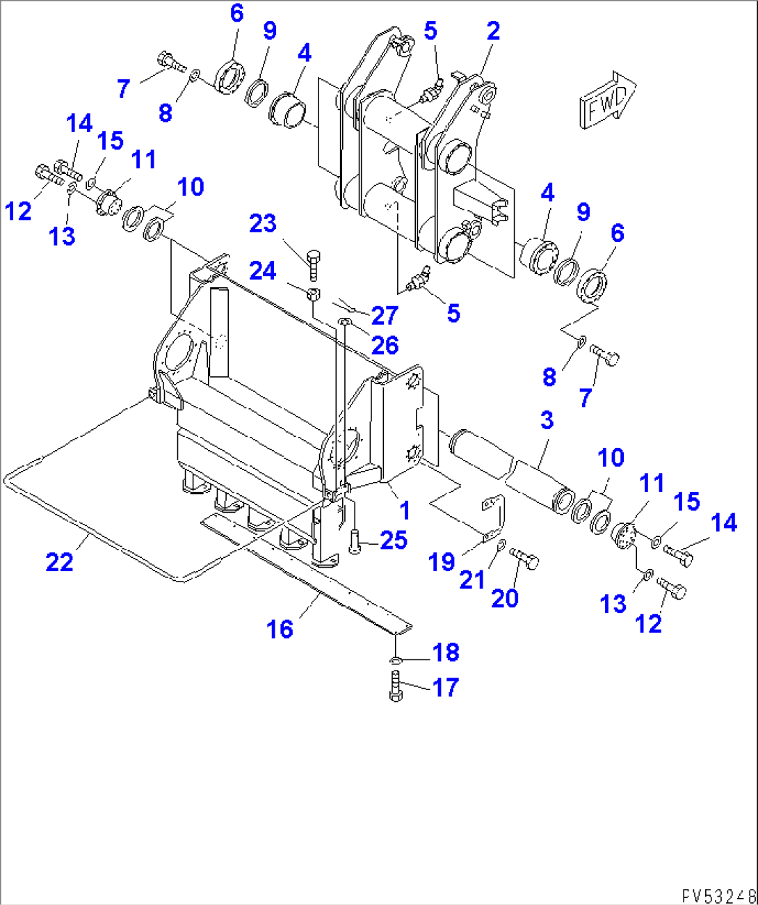 ROTOR (4/9) (SIDE SHIFT FRAME)(#11501-11504)