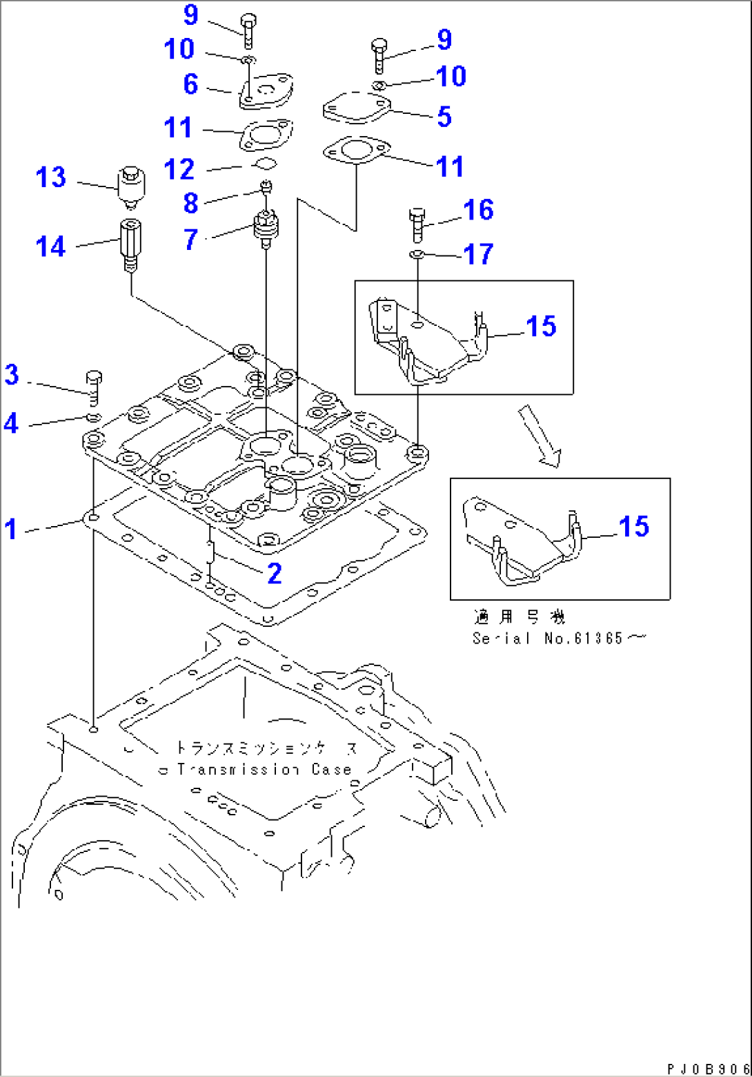 TRANSMISSION (COVER) (2/2) (D65P)(#60884-65000)
