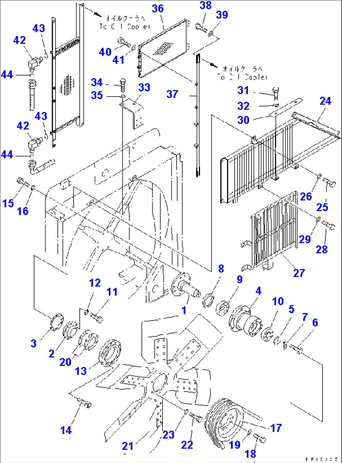 COOLING (FAN MOUNT AND GUARD) (WITH AIR CONDITIONER)