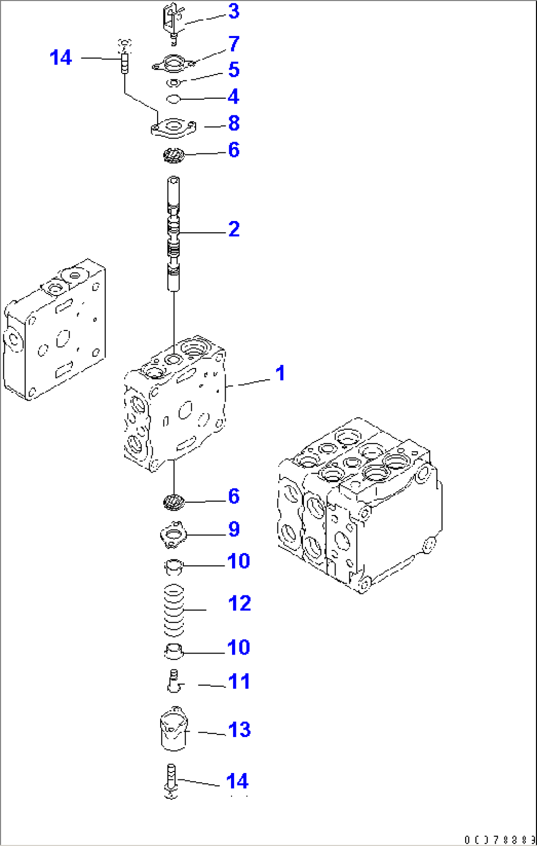 MAIN VALVE (3-VALVE) (5/7)