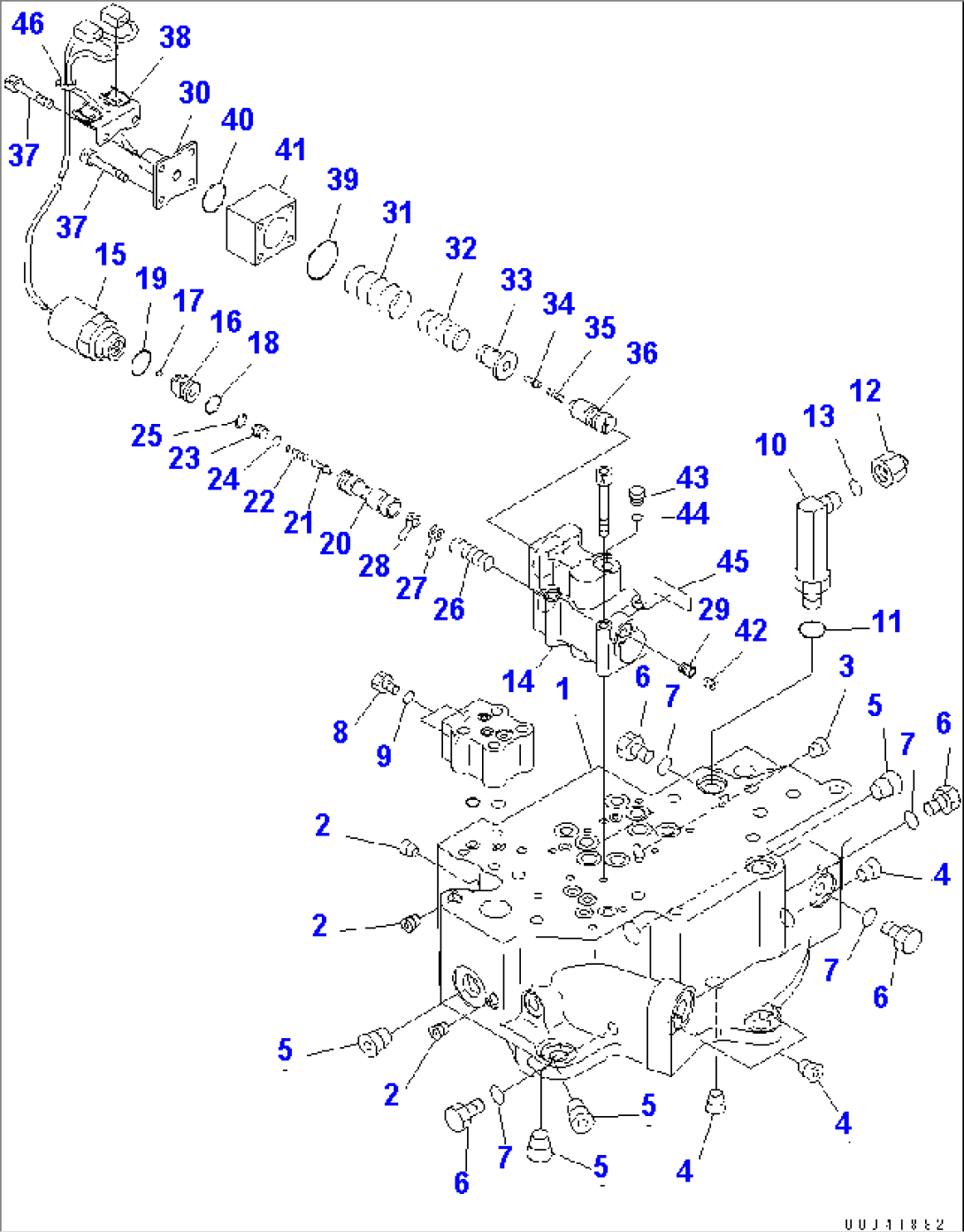 STEERING VALVE (1/3)(#80001-)