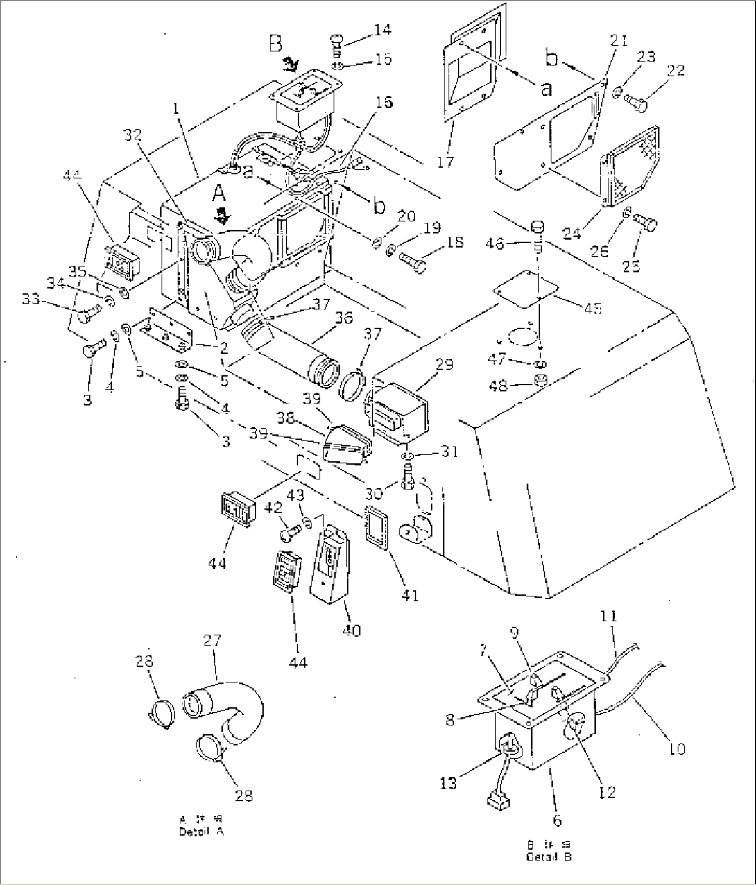 AIR DUCT (FOR CAR HEATER)