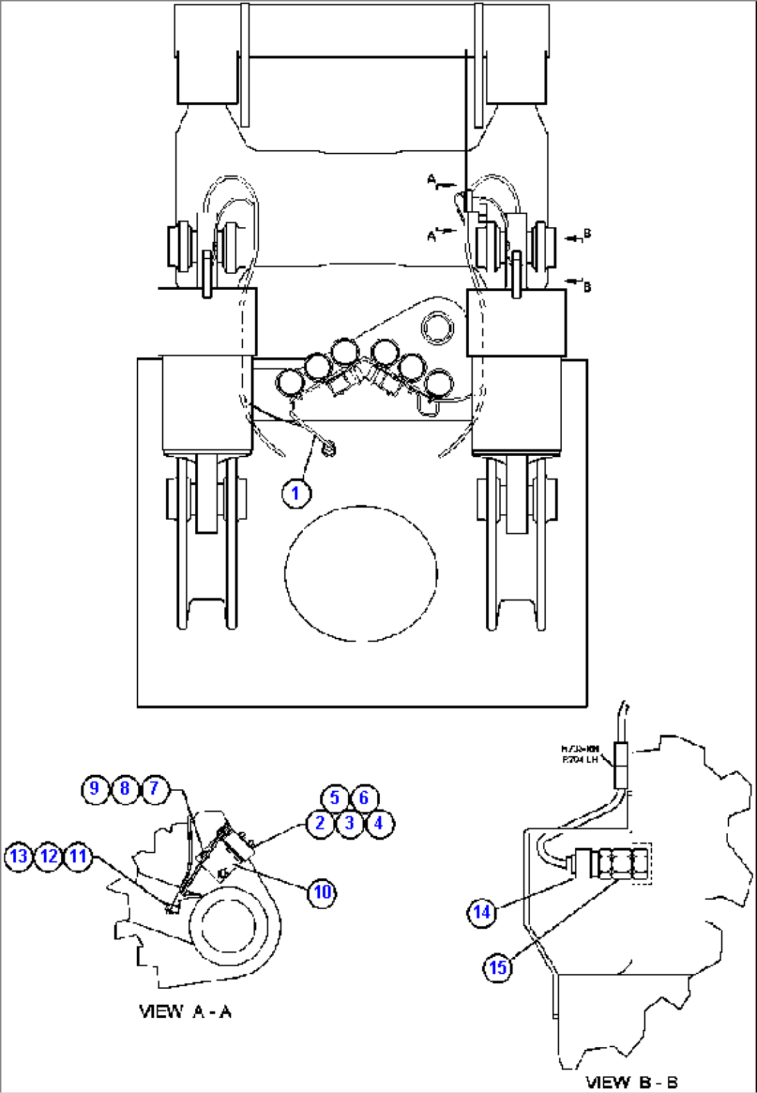 HOIST LIMIT & PAYLOAD SWITCH WIRING