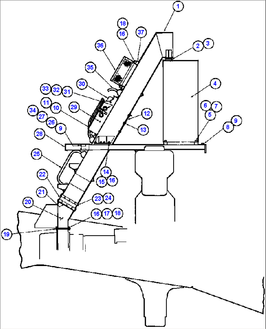 BLOWER INLET INSTALLATION