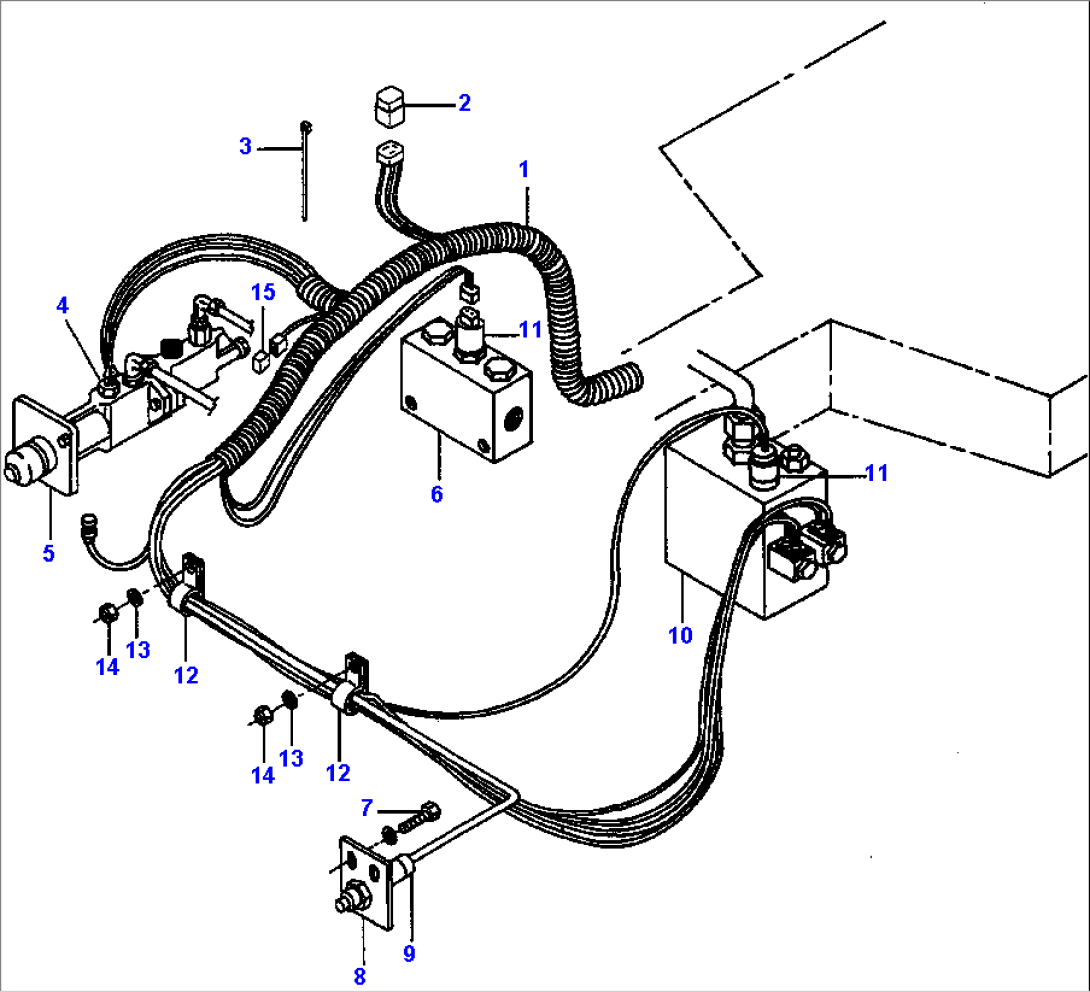 FIG. E5100-01A2 UNDER CAB WIRING