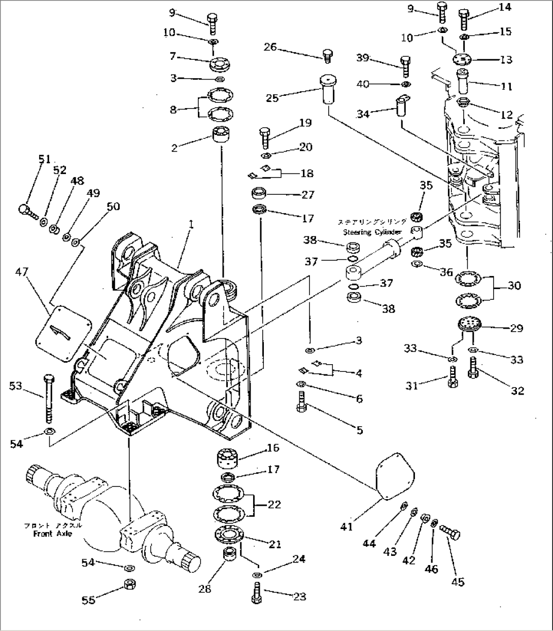 FRONT FRAME(#10001-10499)