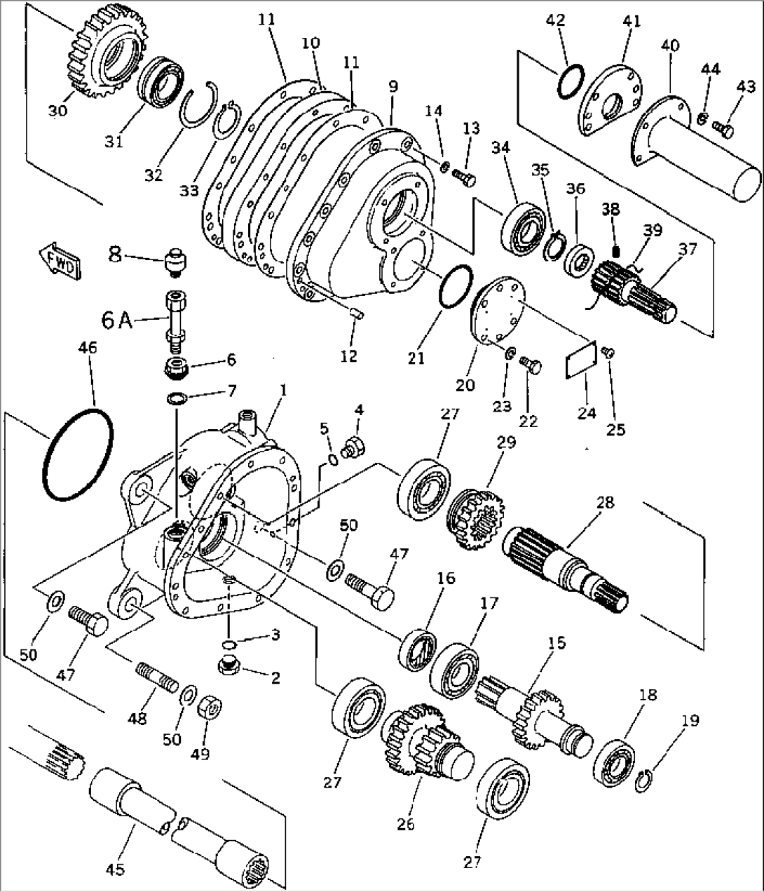 PTO (F4-R3) (SUPER LOW SPEED) (1/2)