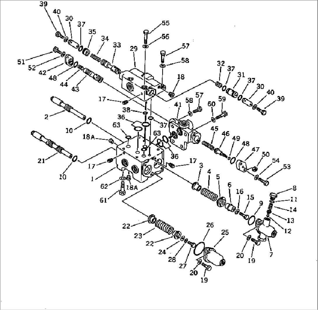 HYDRAULIC CONTROL VALVE (FOR TOWING WINCH)