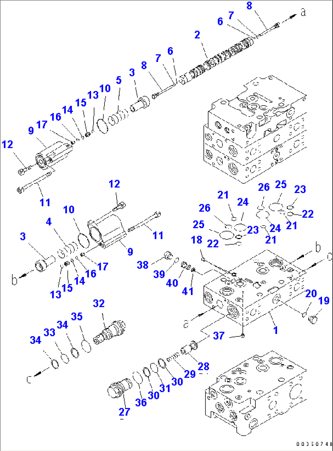 MAIN VALVE (2-SPOOL) (4/8)