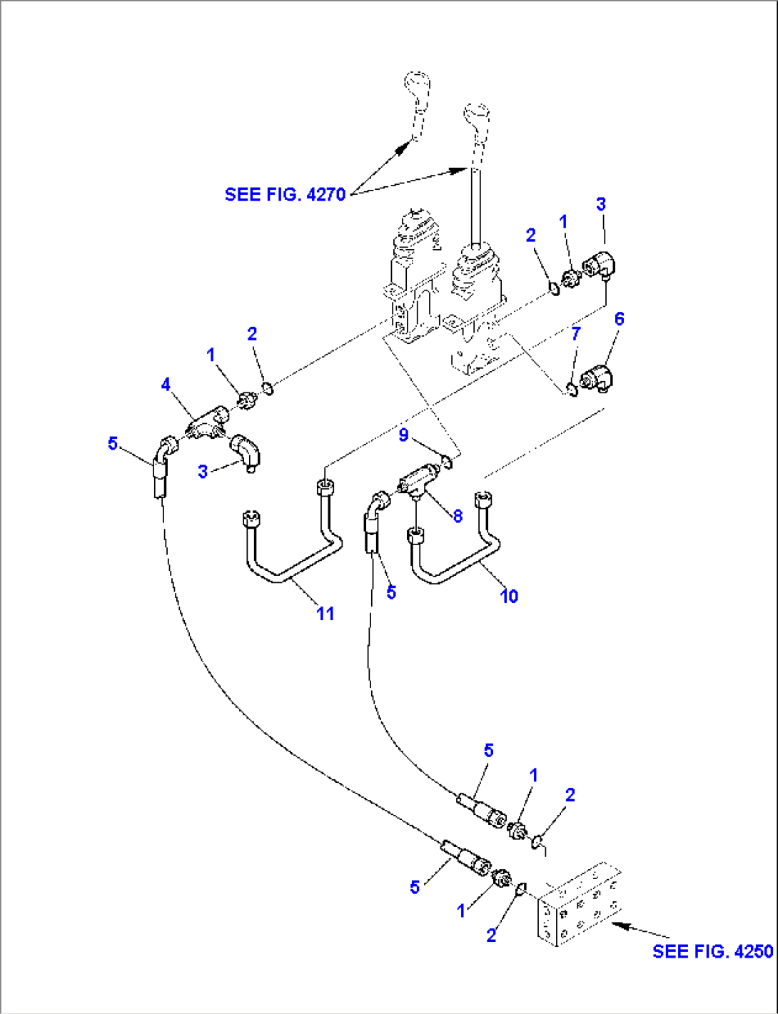 OUTRIGGER CONTROL LEVER (2/2)