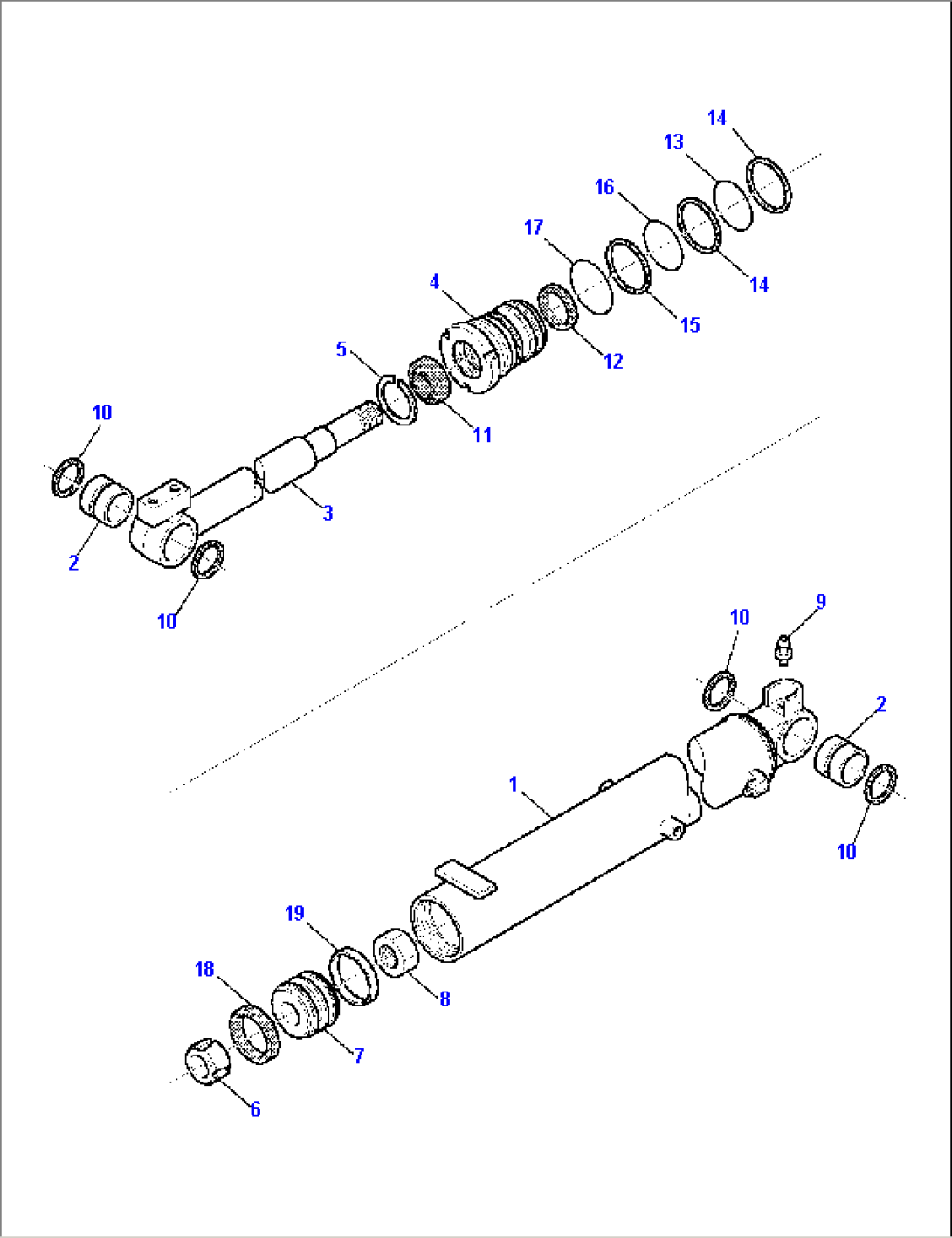 BOOM CYLINDER (FOR CABIN)