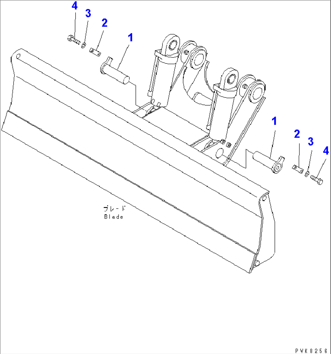 BLADE PIN (FOR FRONT DOZER)