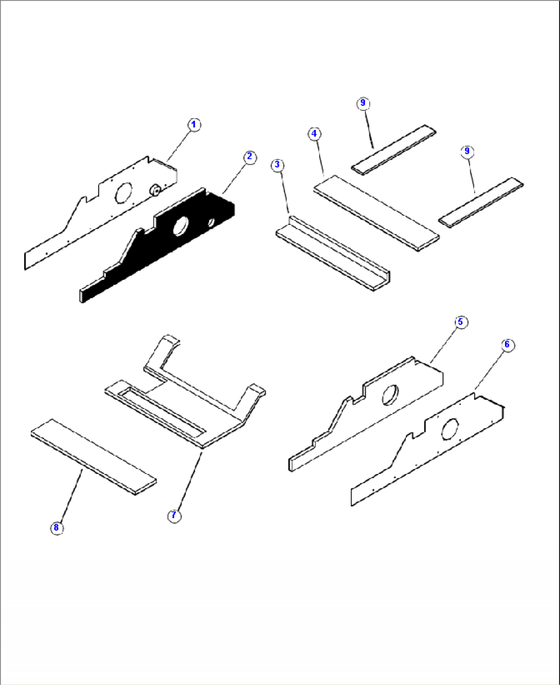 K0230-02A0 UPPER INTERIOR TRIM