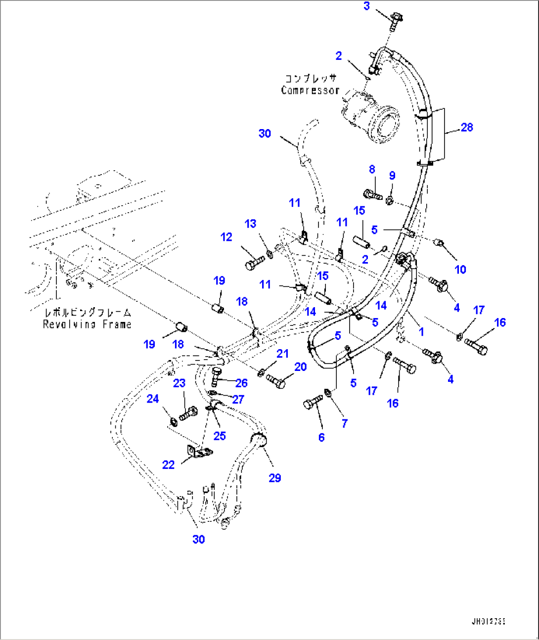 Air Conditioner, Cooler Piping (#451080-)