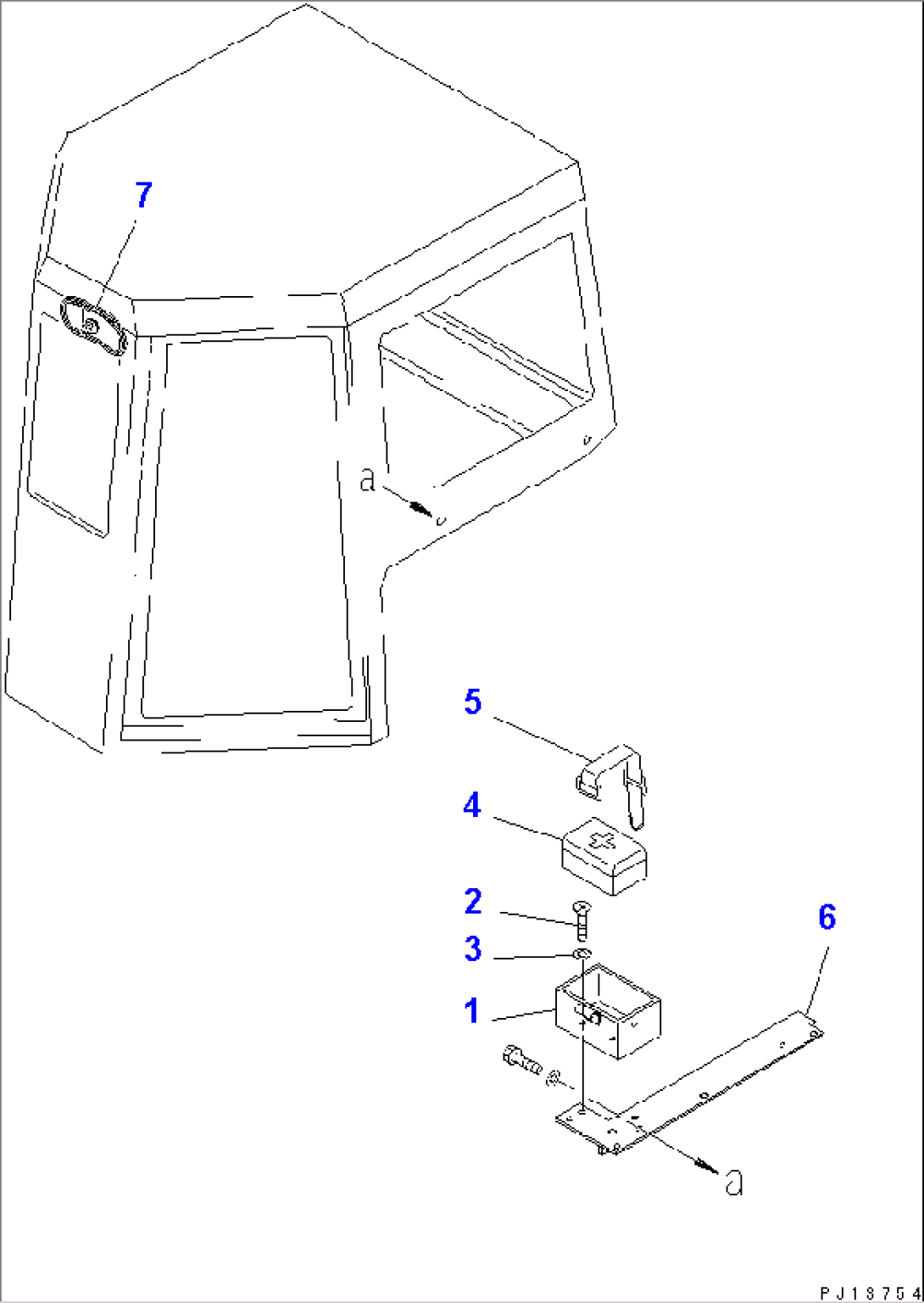 FIRST AID BOX (TBG SPEC.)(#35001-)