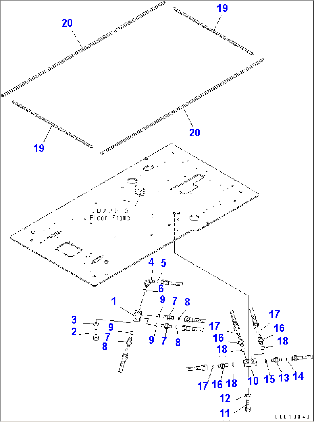 FLOOR FRAME (OPERATOR