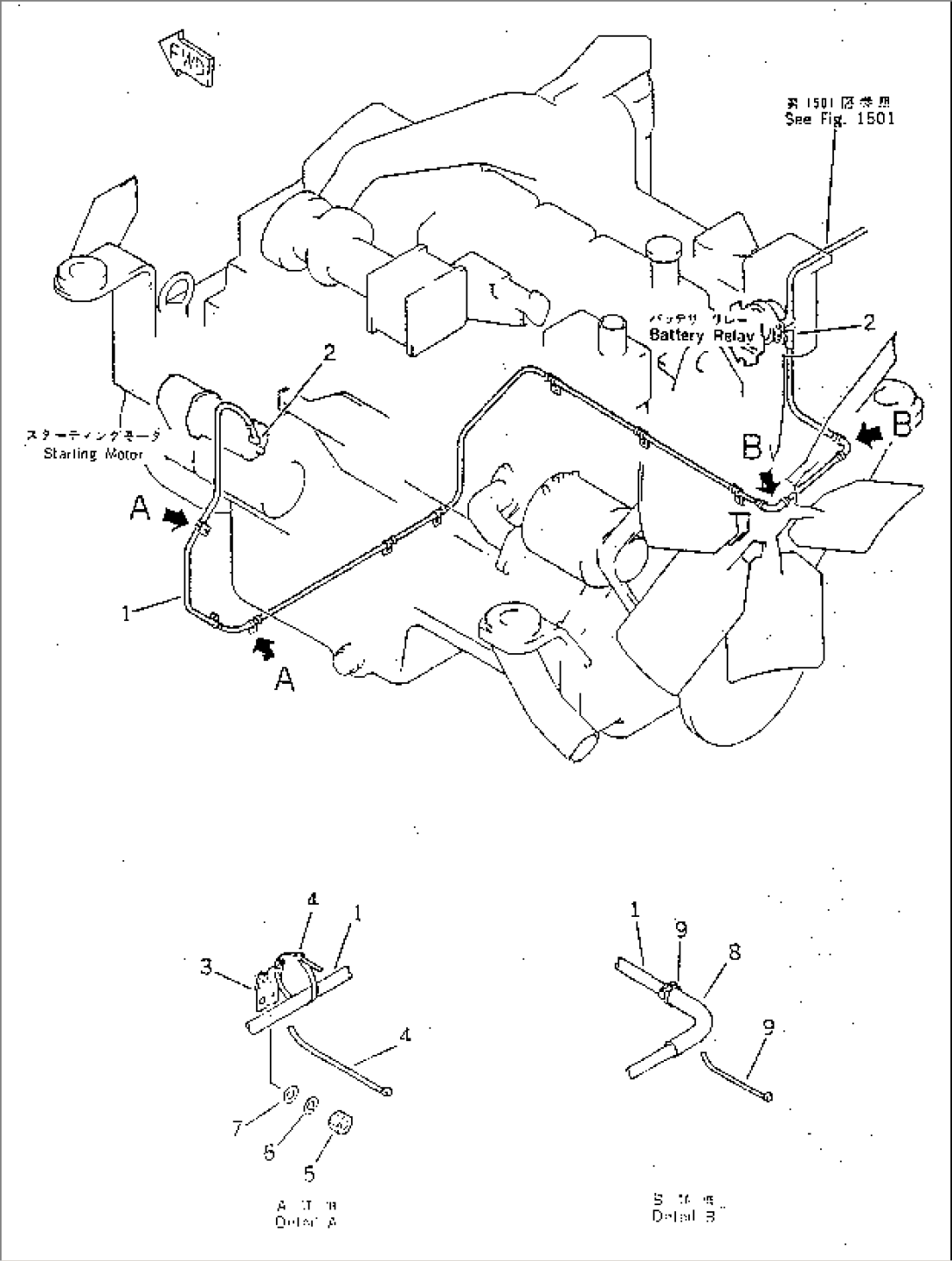 ELECTRICAL SYSTEM (STARTING MOTOR LINE)