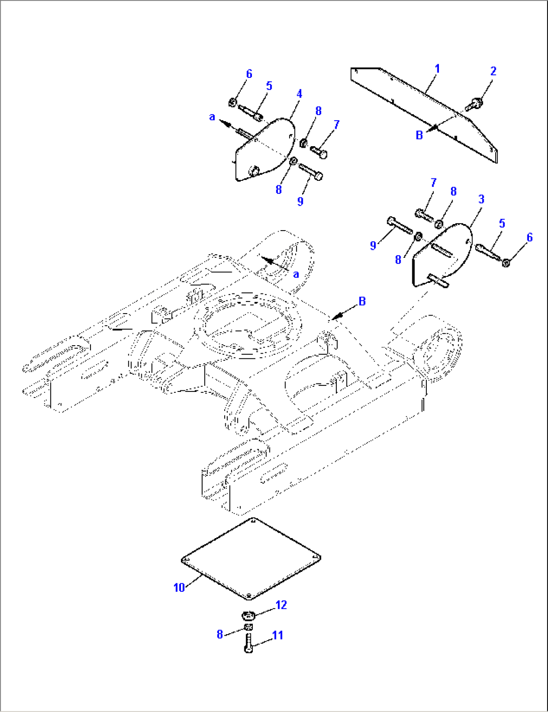 TRACK FRAME COVER