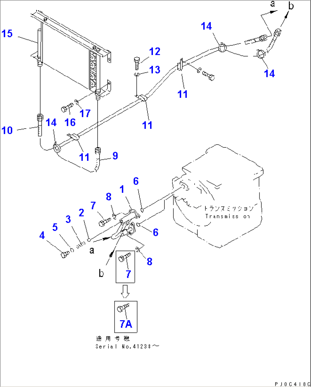 OIL COOLER PIPING