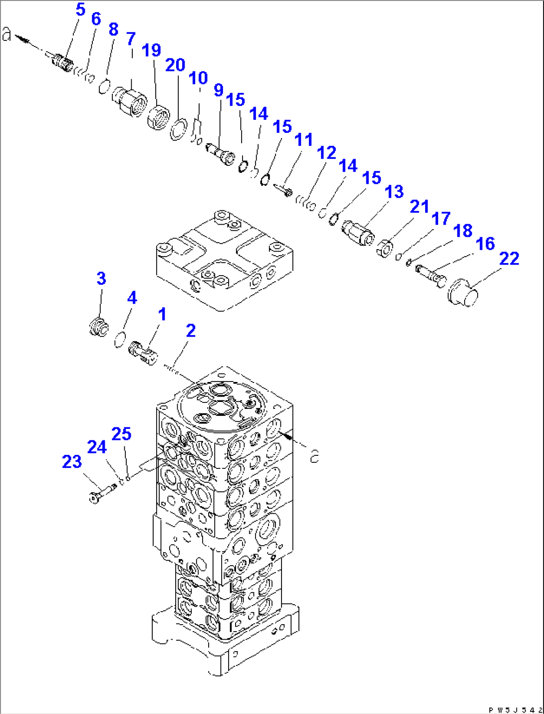 MAIN VALVE (7-VALVE) (27/29)