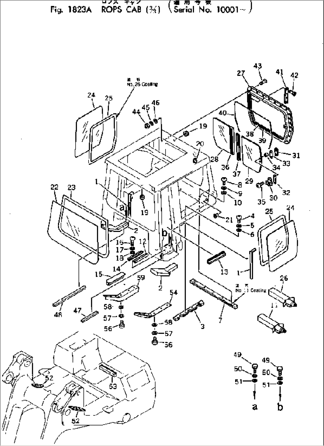 ROPS CAB (3/3)(#10001-)