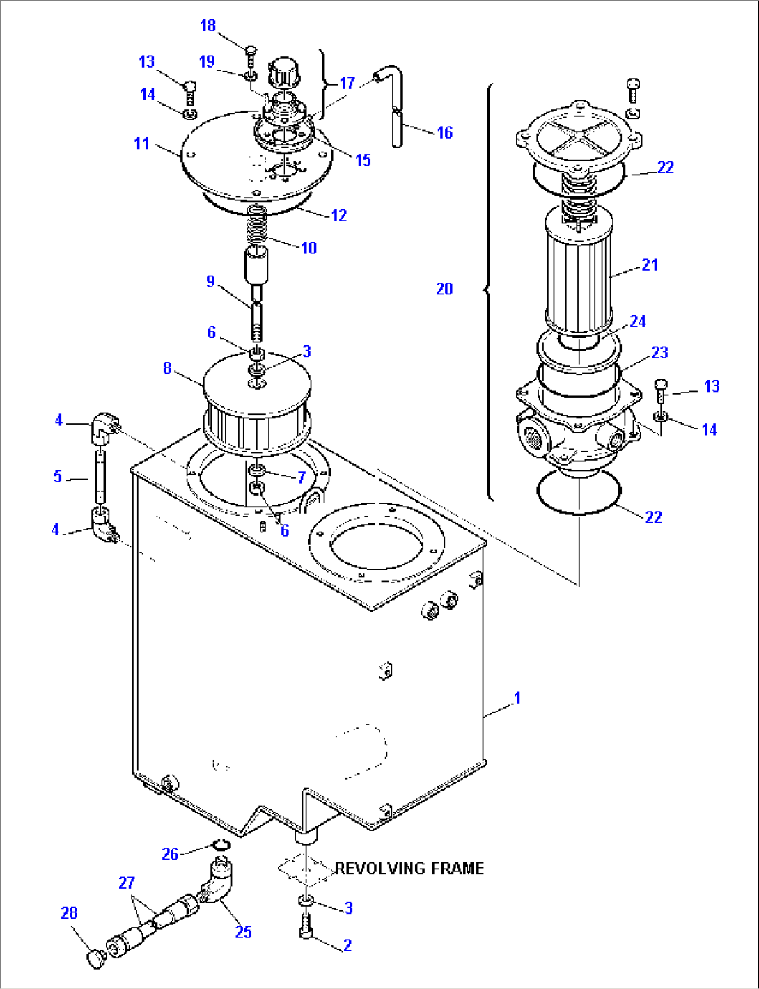 HYDRAULIC TANK