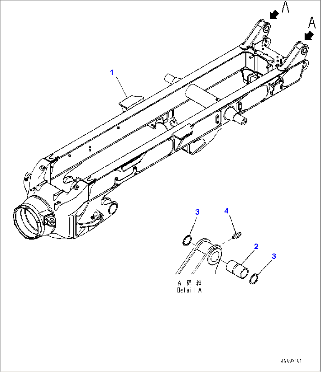 Rear Frame, (#2855-)