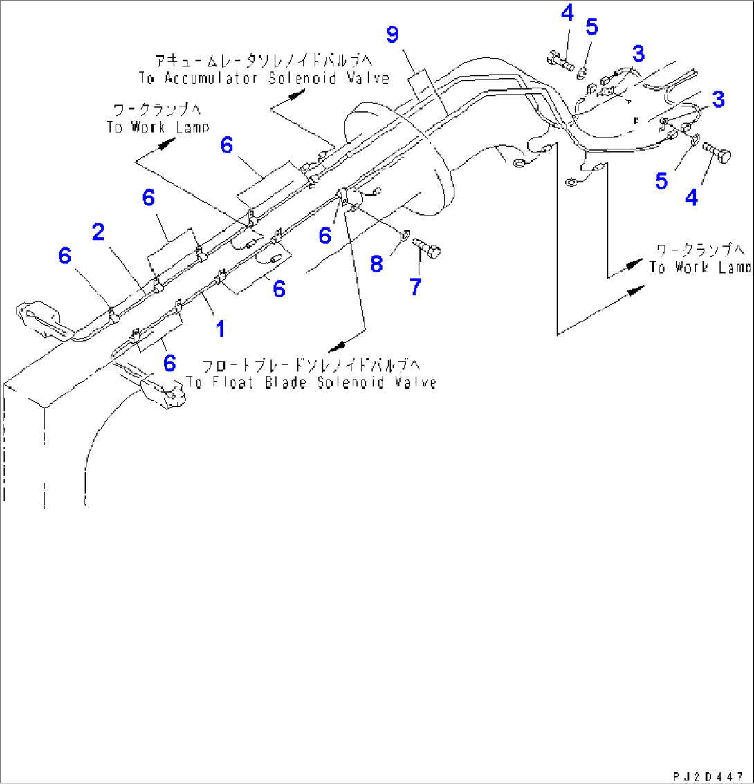 ELECTRICAL SYSTEM (FRONT LINE)(#12102-)