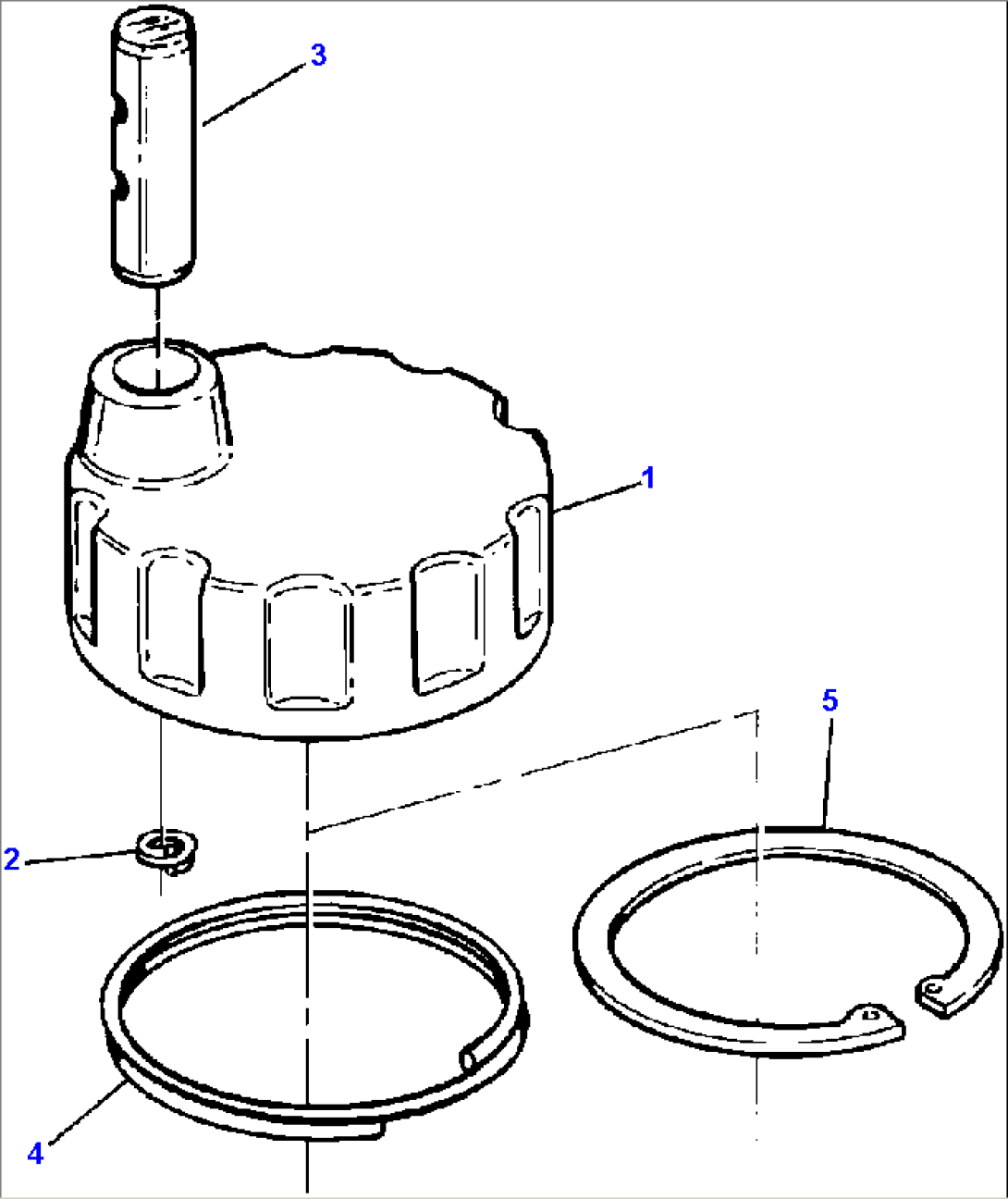 LOCKING FILLER CAP