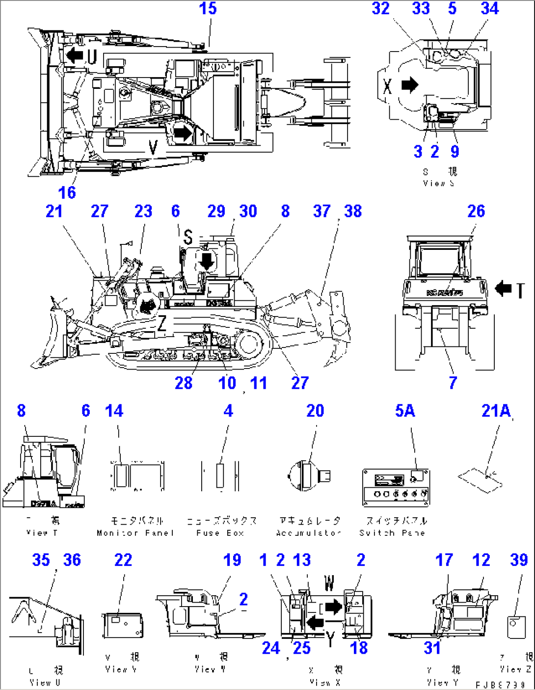 MARKS AND PLATES (INDONESIAN)(RADIATOR GUARD TILT)(WITH WIDE CAB)(#17501-)