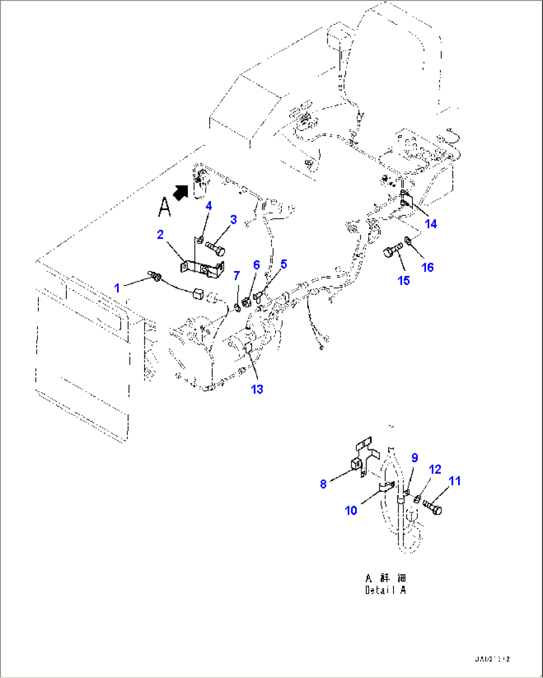 Electrical Parts, Wiring Harness Mounting (#90640-)